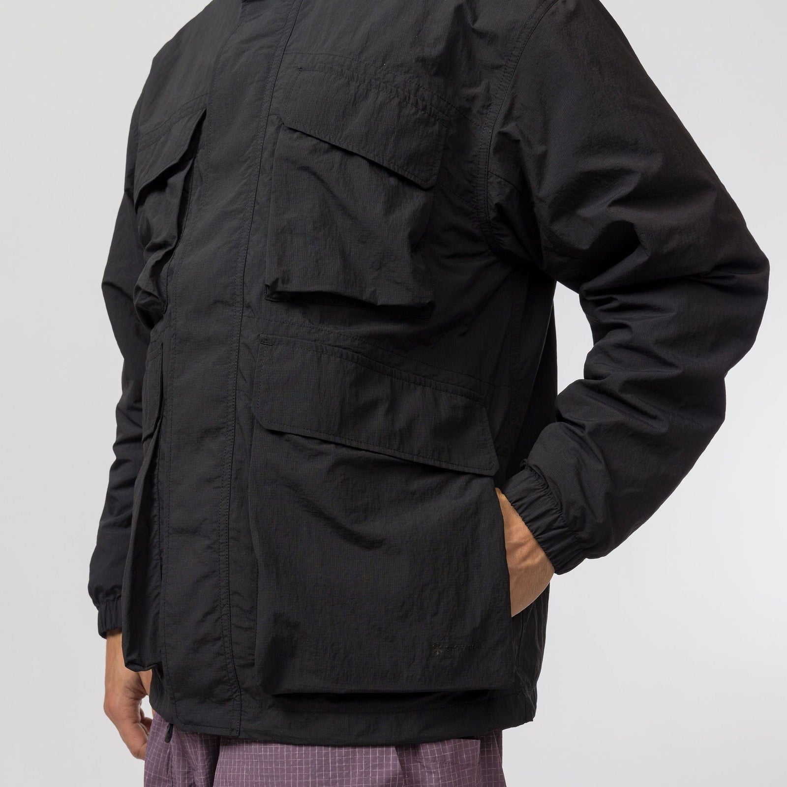 Nylon Double Rip Jacket Snow Peak Unisex Jackets
