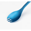 Titanium Colour Spork Snow Peak SCT-004BL Forks & Spoons One Size / Blue