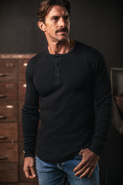 New Elder Henley Shirt &SONS Men's Henleys