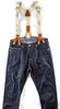 The New Frontier 14oz Selvedge Anti-bac Raw Denim Jeans &SONS Men's Jeans