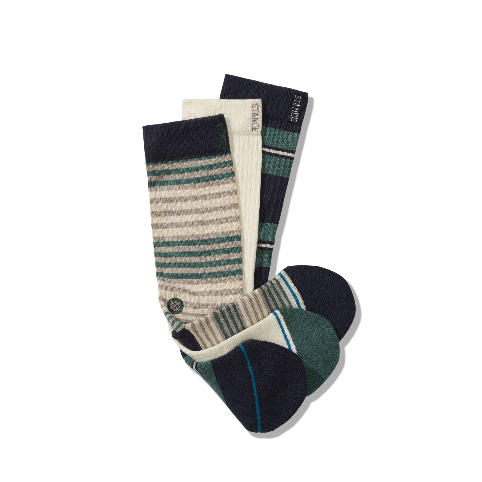Caesar Stripe | 3 Pack Stance Men's Socks