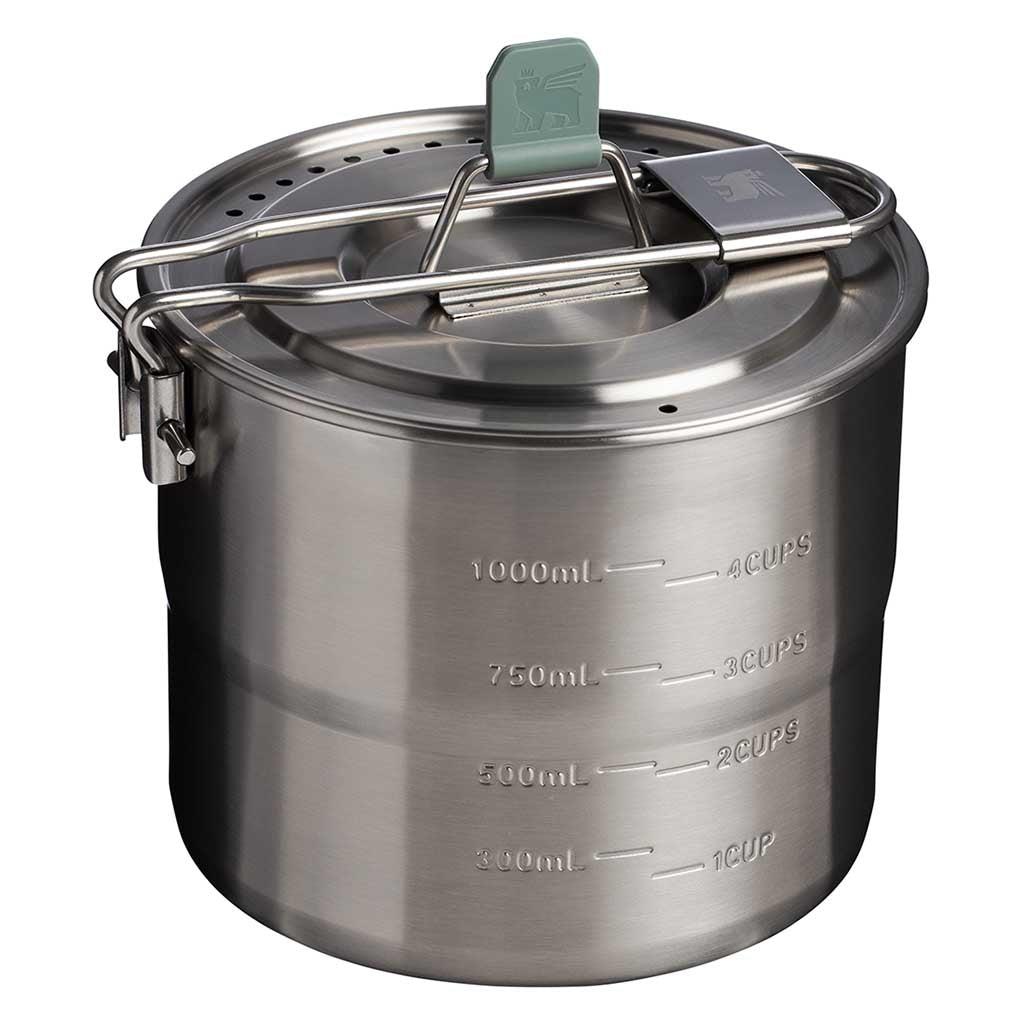 Wildfare Go Two Bowl Cookset Stanley 10-09997-020 Camp Cook Sets One Size / Shale/Charcoal
