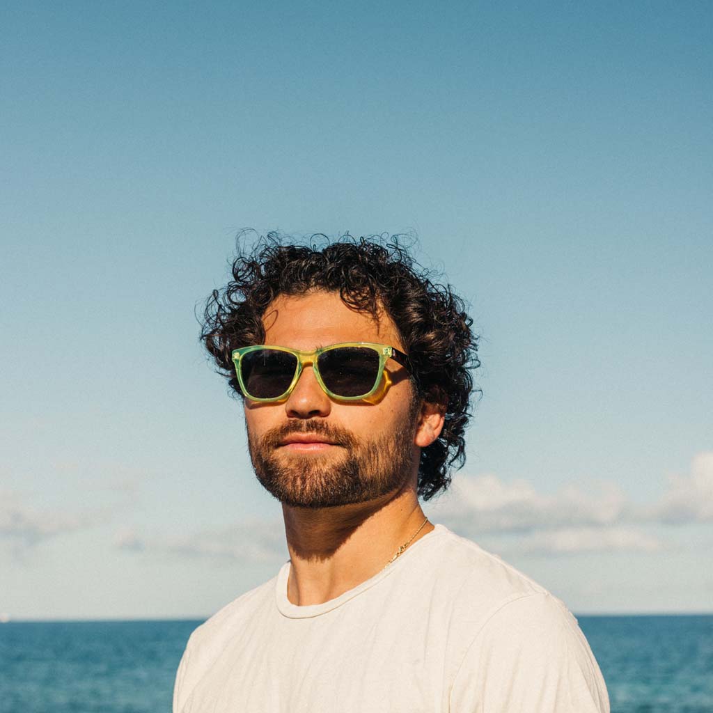 Headland Sunski SUN-HL-LTS Sunglasses One Size / Lime Tortoise Slate