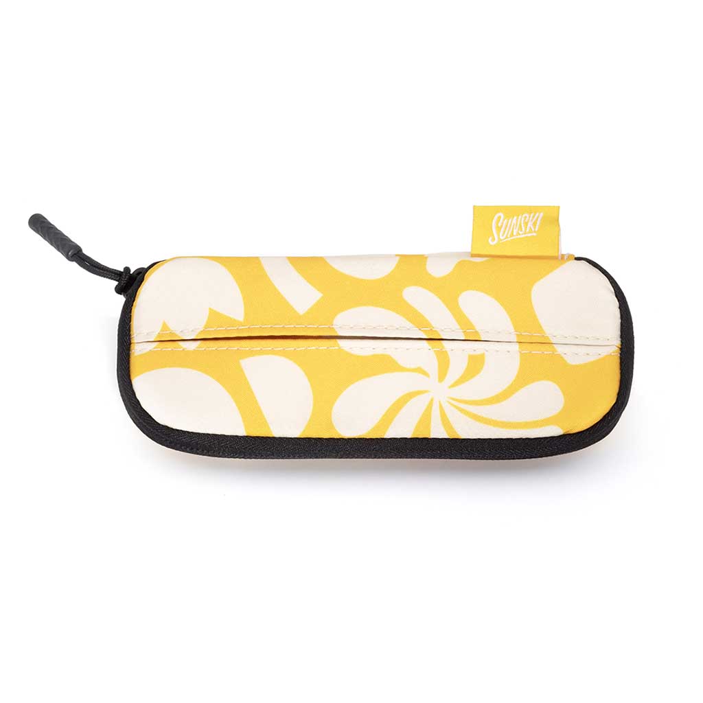 Zipper Case Sunski ACC-CA-YSQ Sunglasses Accessories One Size / Yellow Squiggles