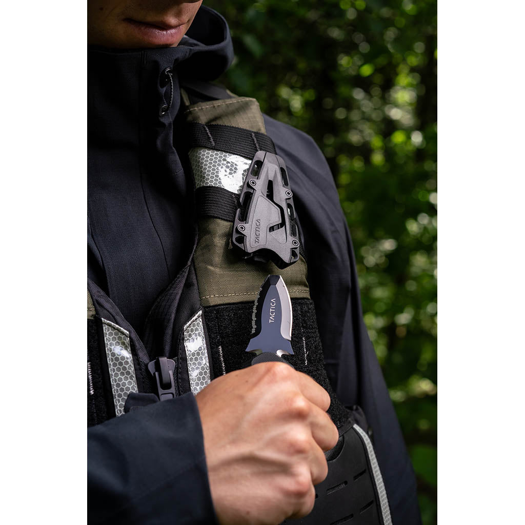 K.220 Search & Rescue Knife | Compact TACTICA TCK0220CB-BLKBLK Knives One Size / Black - Blunt