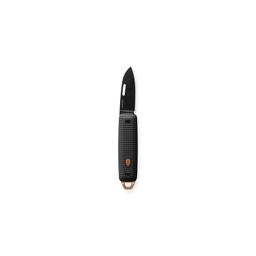 The Elko The James Brand KN132263-00 Pocket Knives One Size / Black/Fire