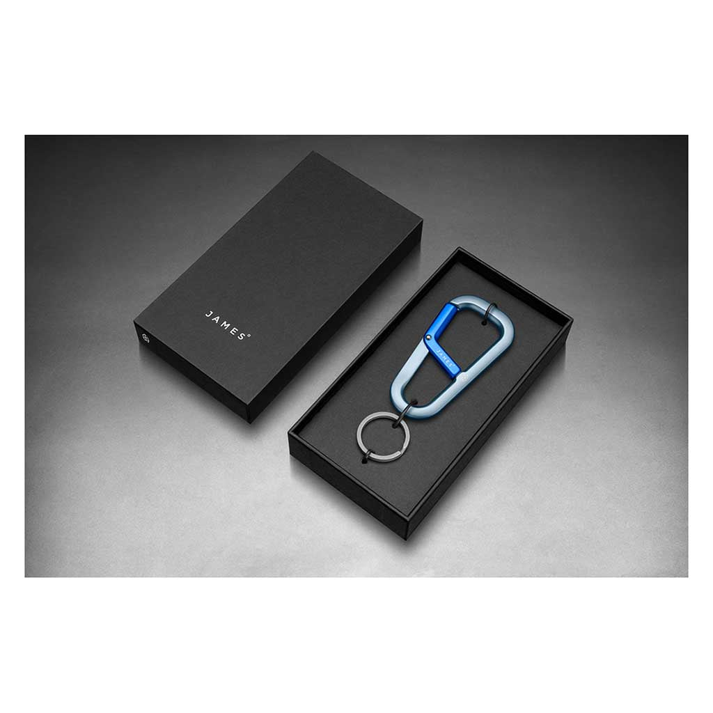 The Hardin The James Brand ES204986-10 Keyrings One Size / Sea Wave Blue/Cerulean