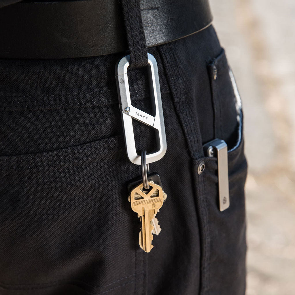 The Madison The James Brand ES216903-10 Keyrings One Size / Black