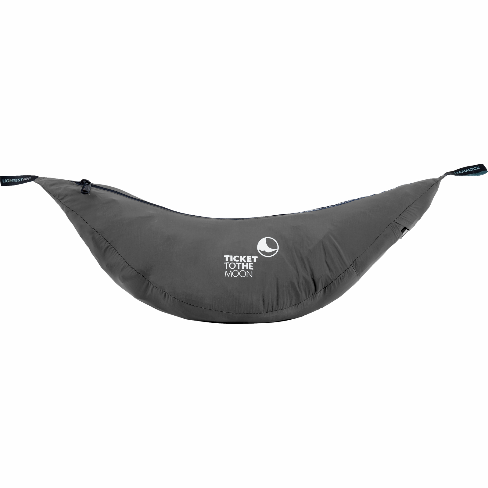 Lightest Pro Hammock Ticket To The Moon TMLPROR54 Hammocks 325 x 140 cm / Grey