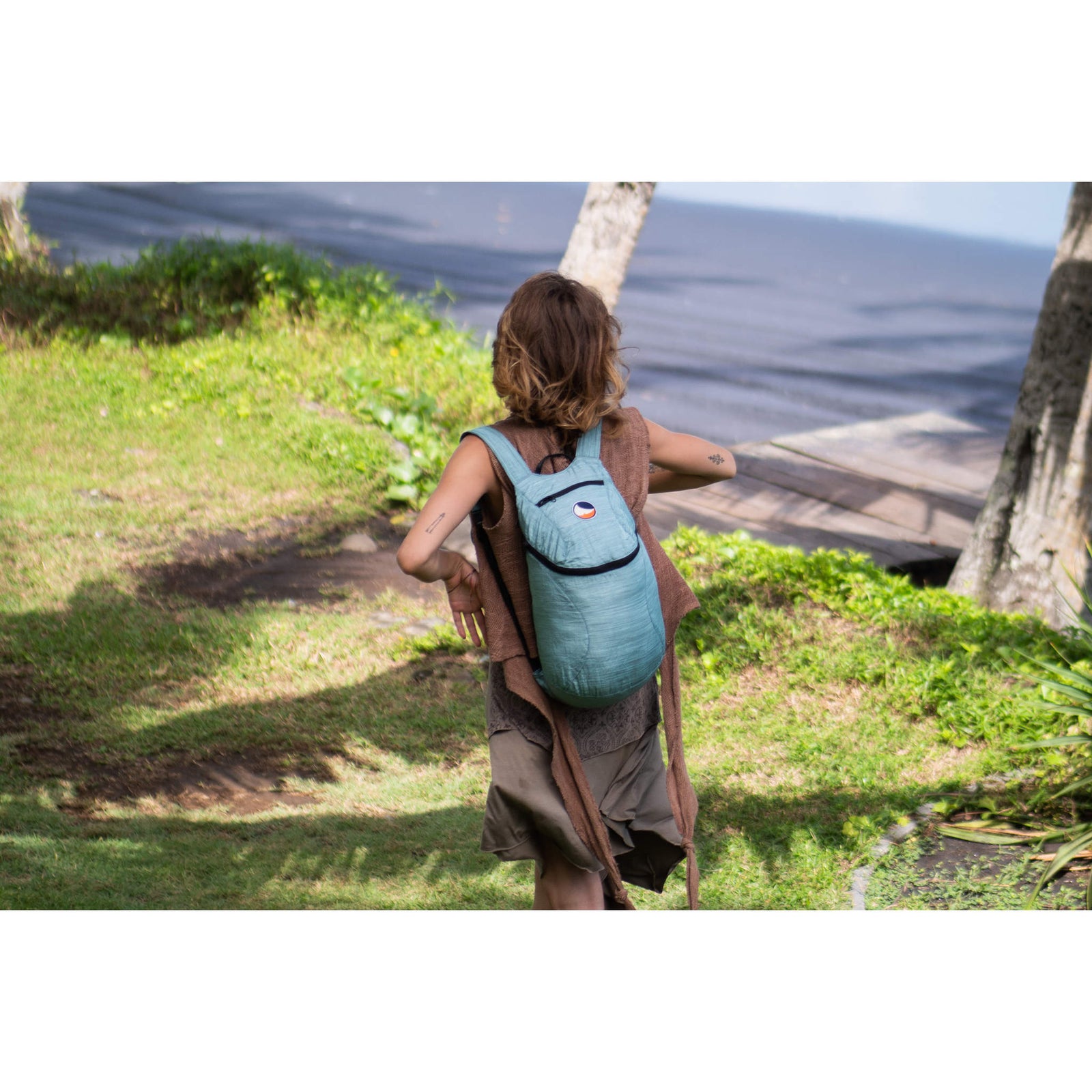 Mini Backpack | Premium Ticket To The Moon TMMBPR4242 Backpacks 15L / Ice Blue