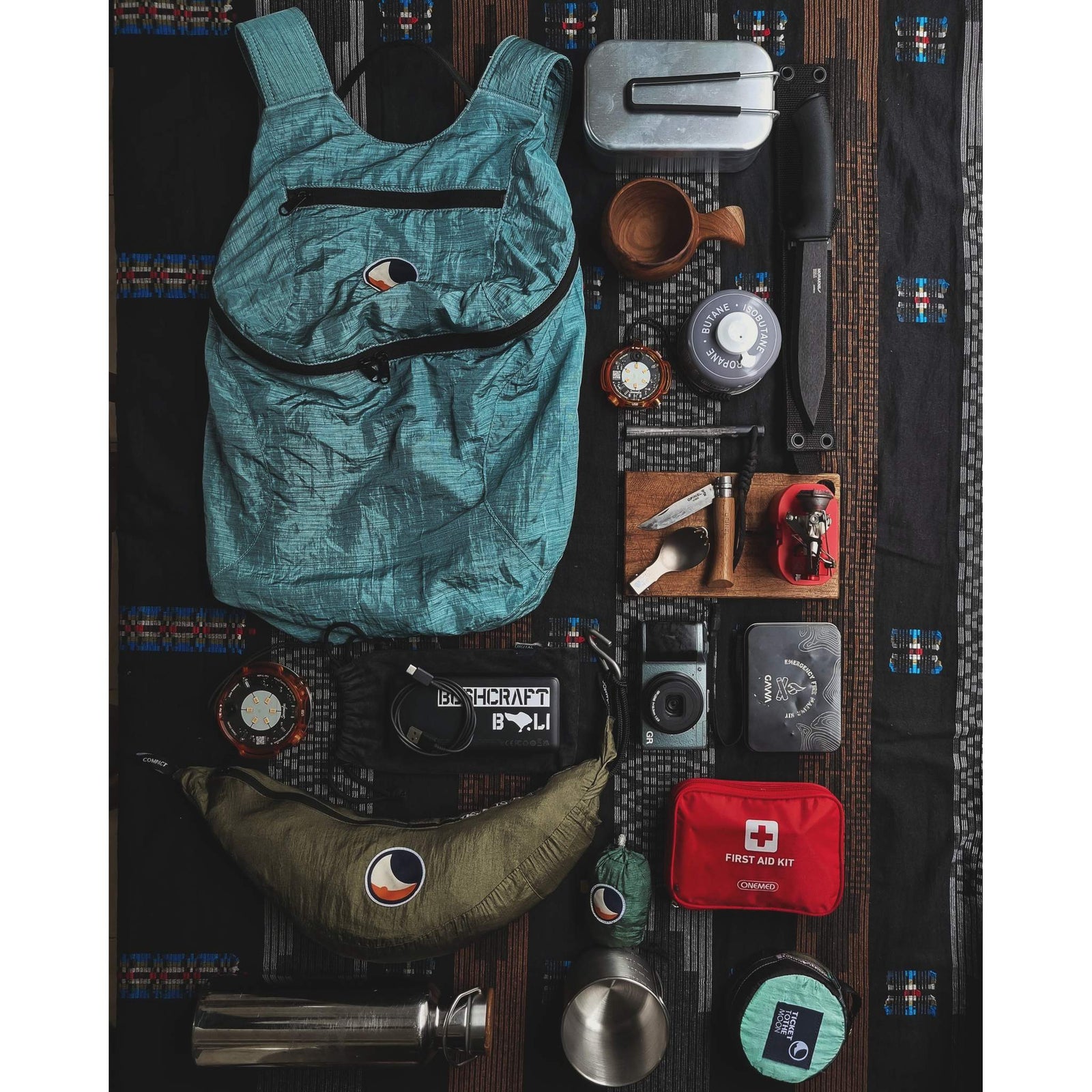 Mini Backpack | Premium Ticket To The Moon TMMBPR4242 Backpacks 15L / Ice Blue