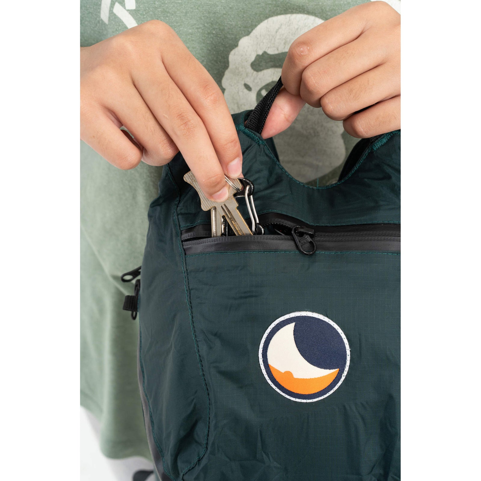 Mini Backpack | Water Resistant Ticket To The Moon TMMBPWR105 Backpacks 15L / Dark Green