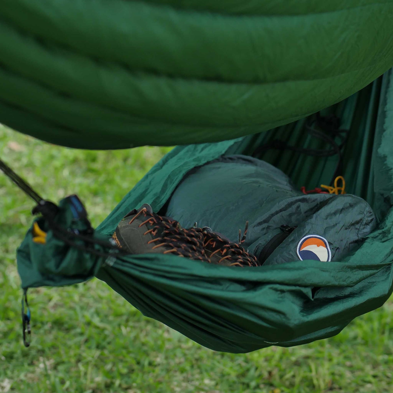 Mini Hammock Set Ticket To The Moon TMMINI3611 Hammocks 160 x 100 cm / Emerald Green/Green