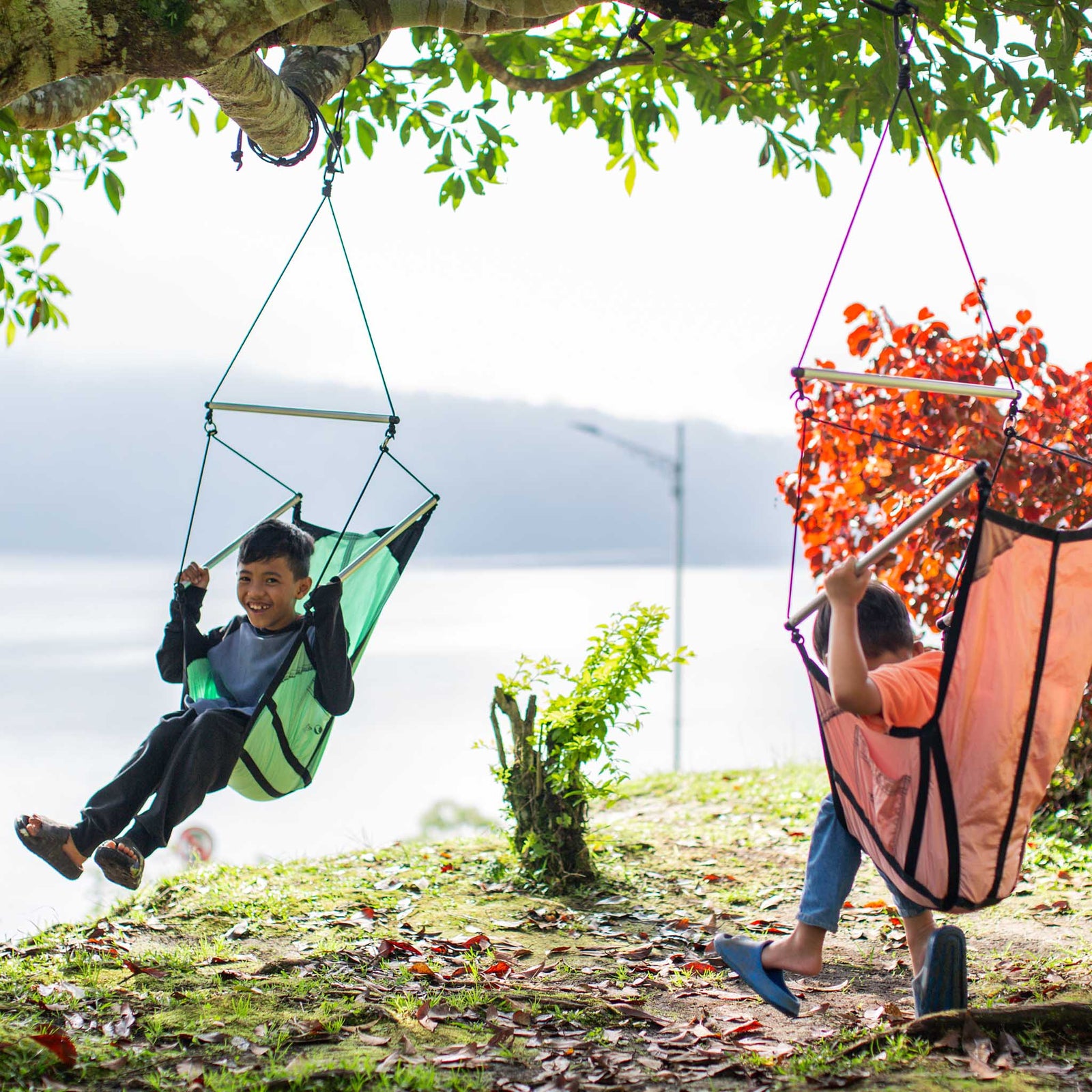 Mini Moon Chair Ticket To The Moon TMMMC76 Hammocks One Size / Peach