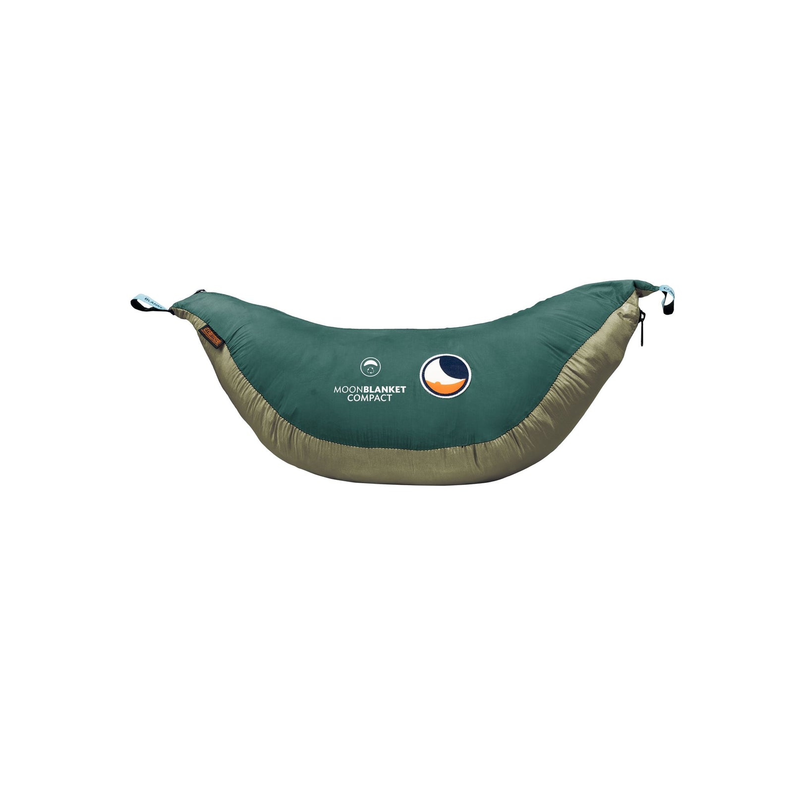 Moonblanket Compact Ticket To The Moon TMBCOM51 Blankets One Size / Forest Green/Light Grey