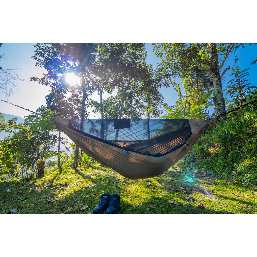Pro Hammock Ticket To The Moon TMPRO0807 Hammocks 325 x 170cm / Brown/Black