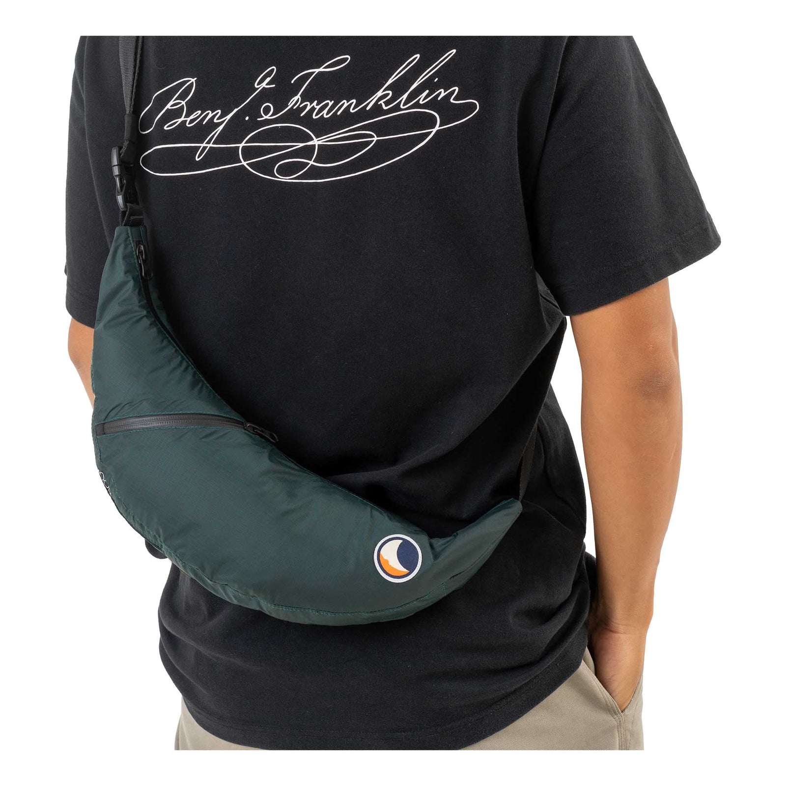 Sling Bag | Water Resistant Ticket To The Moon TMSLBWR105 Sling Bags One Size / Green