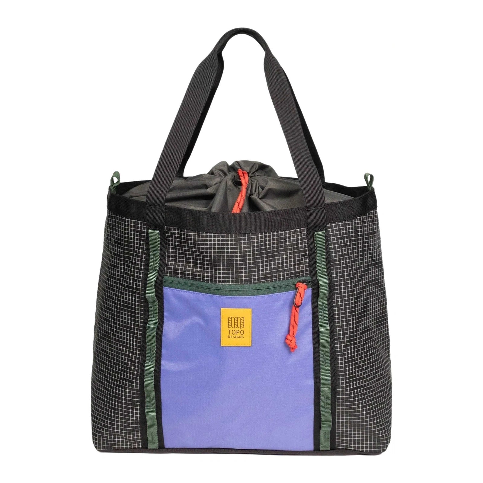 Mountain Utility Tote Topo Designs 932431524000 Gear Totes 33L / Grid/Very Peri