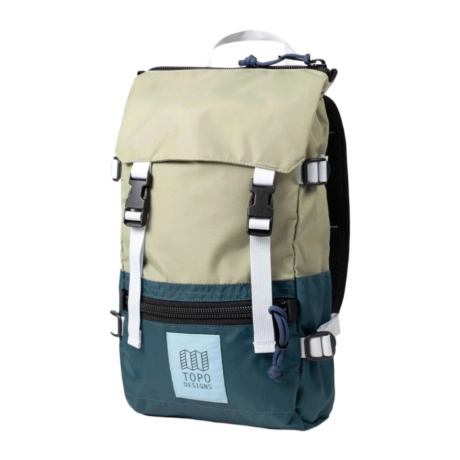 Rover Pack Mini Topo Designs 932439350000 Backpacks 10L / Oil Green/Dark Pine