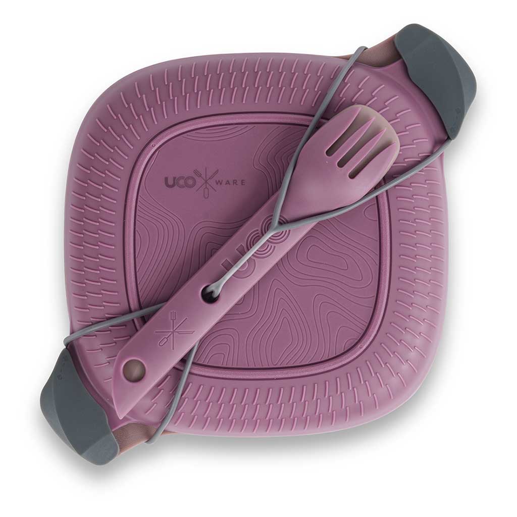 ECO 5 piece Mess Kit UCO Gear UCO111PUR Food Containers 5 Piece / Plum Purple