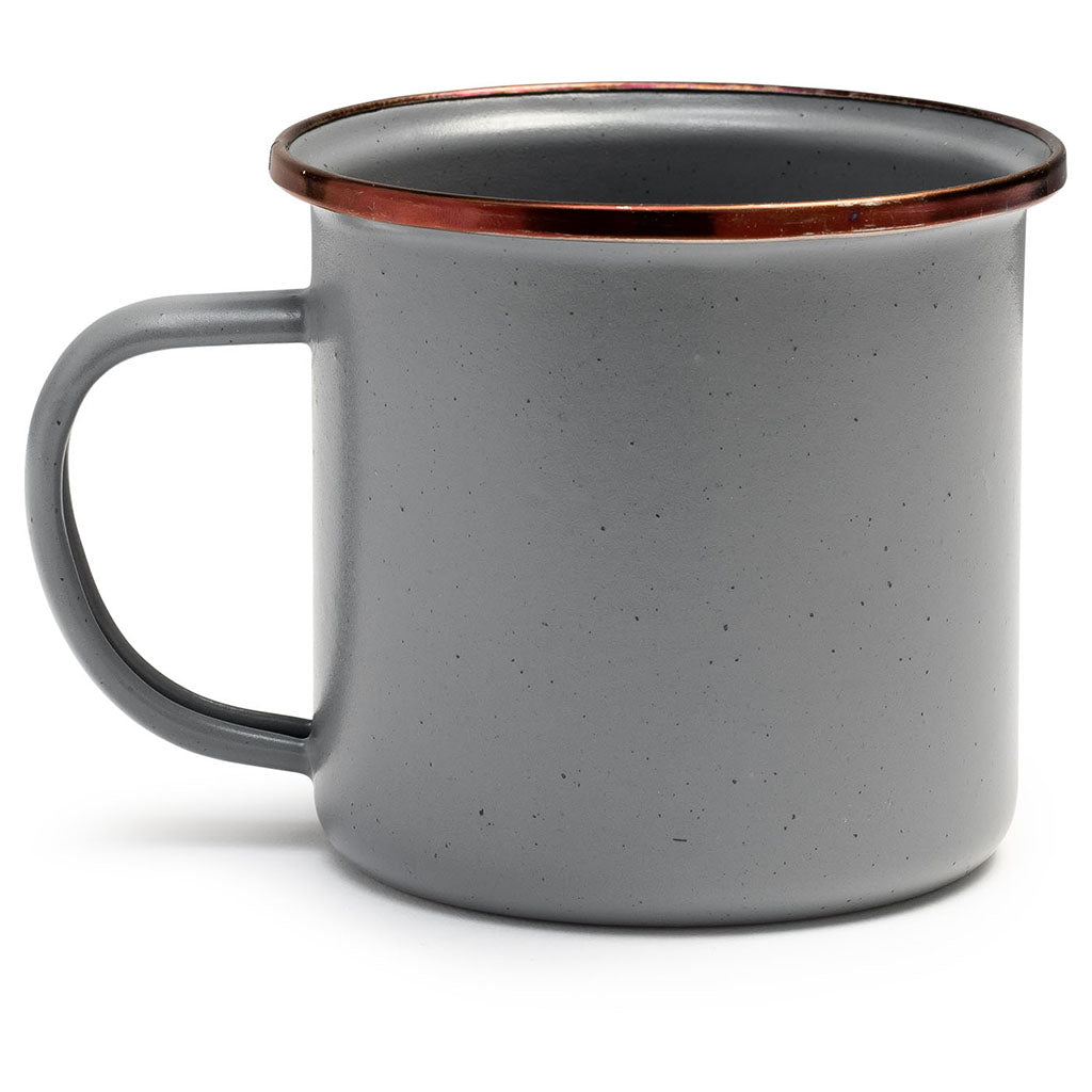 Enamel Cups | Set of 2 Barebones Living CKW-356 Cups One Size / Slate Grey