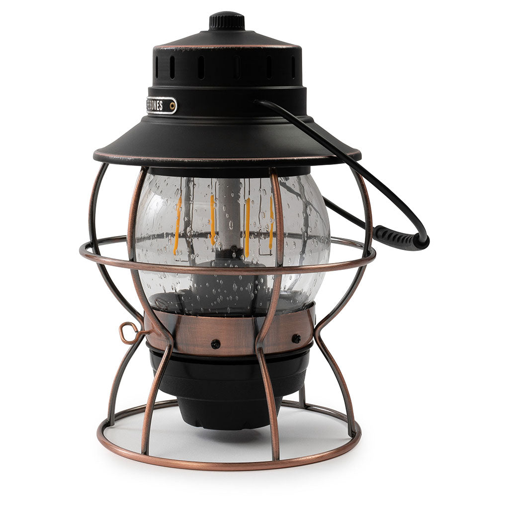 Railroad Lantern Barebones Living LIV-280 Lanterns One Size / Antique Bronze