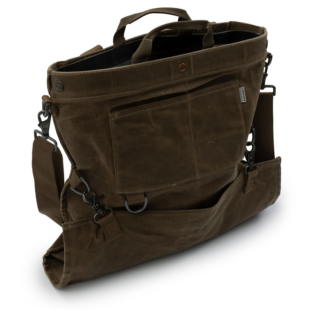 Waxed Canvas Gathering Bag Barebones Living GDN-069 Gathering Bags One Size / Dark Khaki