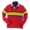 Outdoor Heritage Rugby Shirt Black & Blue 1871 Rugby Shirts