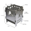 Bushbox Bushcraft Essentials BCE-001 Camping Stoves One Size / Stainless