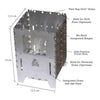 Bushbox XL Combination Kit Bushcraft Essentials BCE-024 Camping Stoves One Size / Stainless