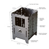 Bushbox XL Titanium Bushcraft Essentials BCE-037 Camping Stoves One Size / Titanium