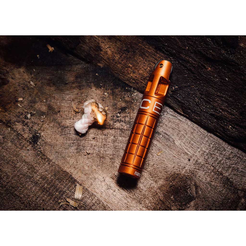 nanoSPARK Lighter Exotac NANOSPARK-ORG Firestarters One Size / Orange