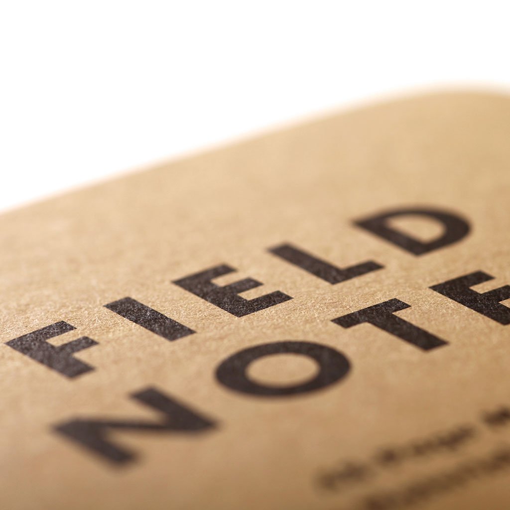 Original Graph 3-Pack Field Notes FN-01 Notebooks 3 Pack / Brown
