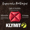 Pillow X Klymit 12PXRD01C Camping Pillows Regular / Red