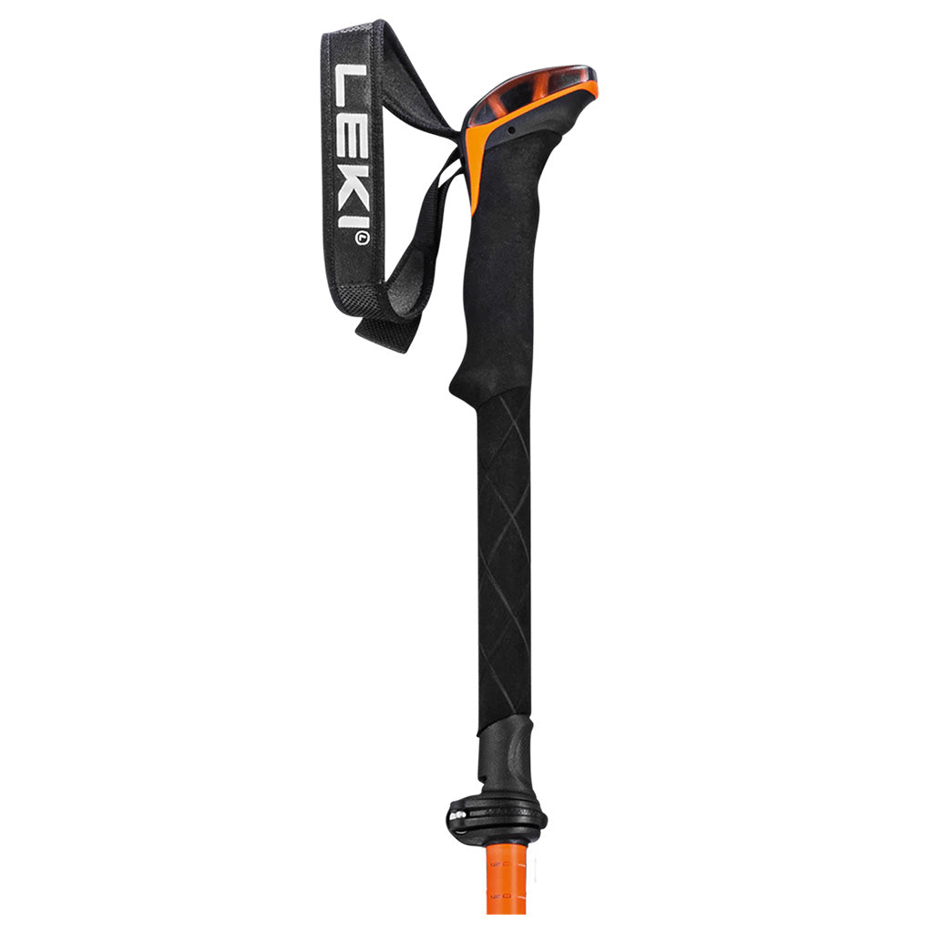 Sherpa FX Carbon Strong Leki 65229801 Walking Poles 120-140cm / Black/Orange