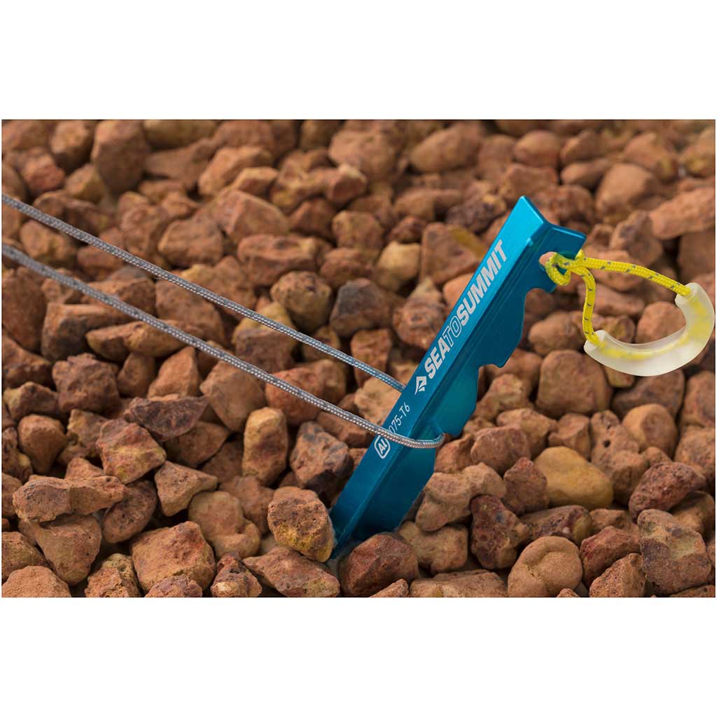 Ground Control Tent Pegs | 8 Pack Sea to Summit APEGS8PK Tent Stakes One Size / Blue