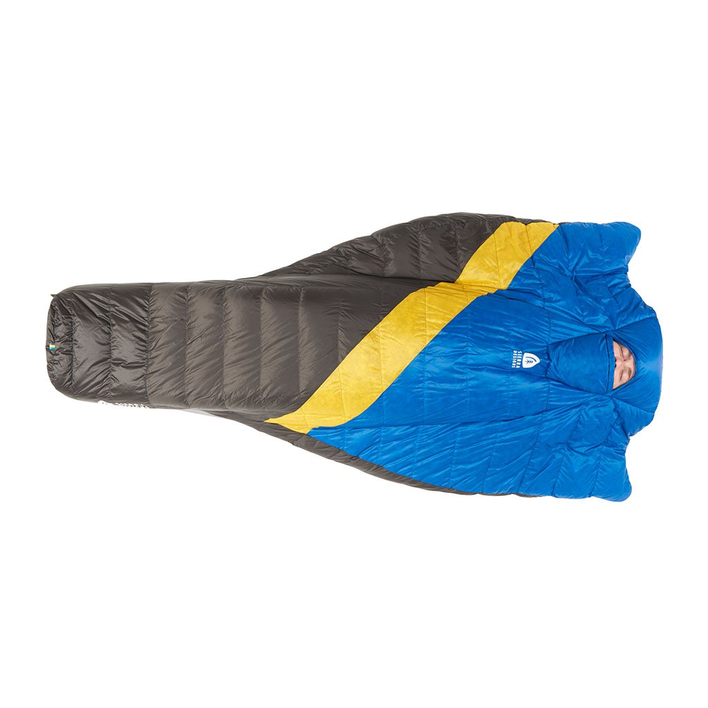Nitro Quilt 800F 35°F Sleeping Bag Sierra Designs 80710419R Sleeping Bags Regular / Blue/Yellow/Peat