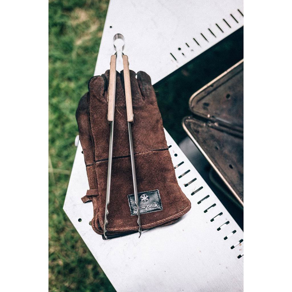 Fire Tongs Snow Peak N-020 Firepit Accessories One Size / Silver