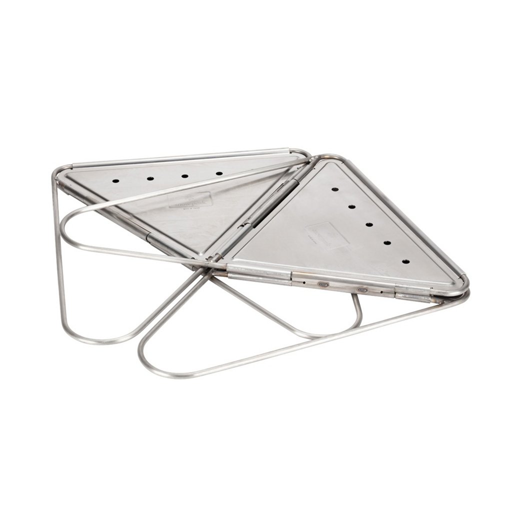 Pack & Carry Fireplace (Large) Snow Peak ST-032RS Firepits Large / Silver