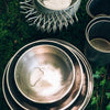 Tableware Set Family Snow Peak TW-021FK Crockery Sets One Size / Silver