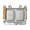 Tramezzino Toasted Sandwich Maker Snow Peak GR-009 Cookware One Size / Silver