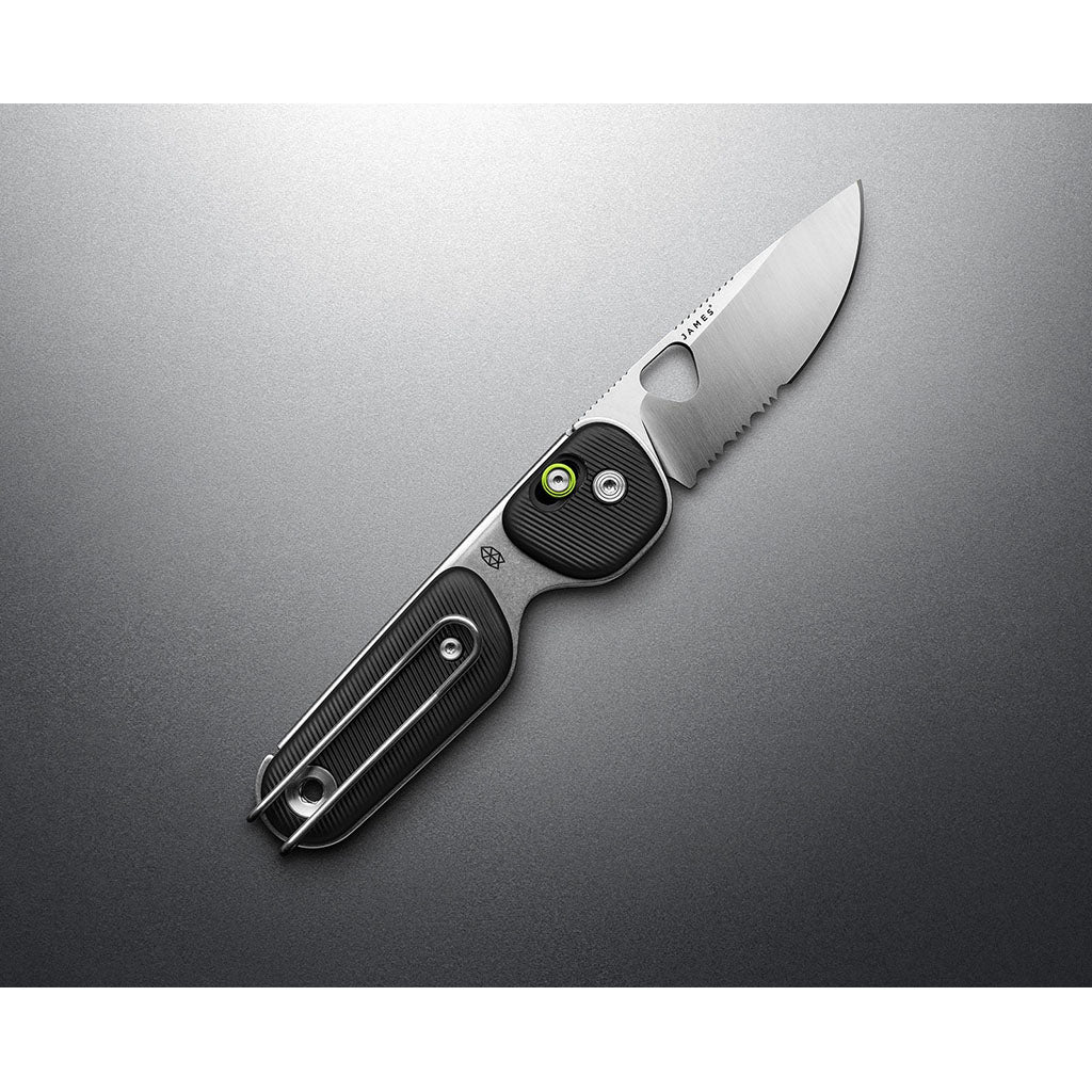 The Redstone The James Brand KN118166-01 Pocket Knives One Size / Black / Stainless