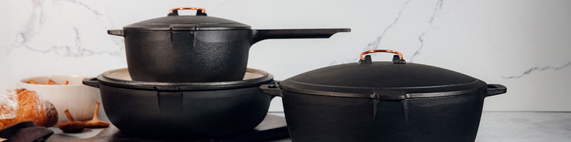 Barebones Cookware Set Barebones Enamelware | Cast Iron & Enamel Cookware | WildBounds UK