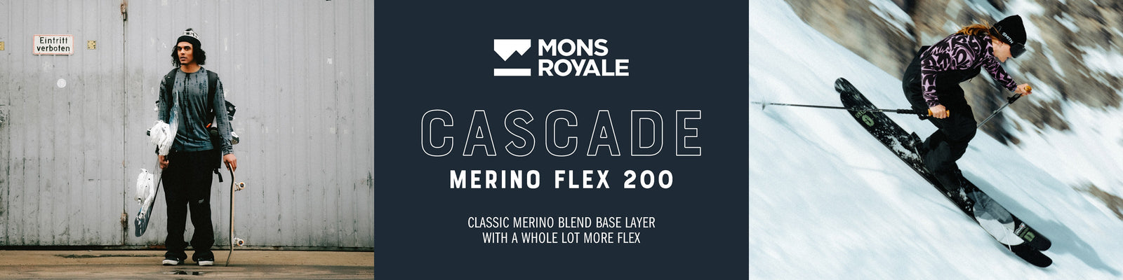 Mons Royale | Cascade Merino Flex 200 Range