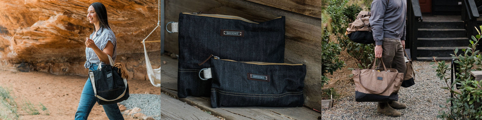 Barebones Living | Neelum Waxed Bags