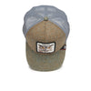 Moon Owl Plaid Trucker Hat