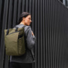 Flow Totepack Alpaka AA010850524 Tote Bags 14L / Green | Axoflux 400D Washed Nylon