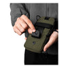 Modular Shoulder Pocket Slim Alpaka AD010920531 Phone Pockets Slim / Green | Axoflux 400D Washed Nylon