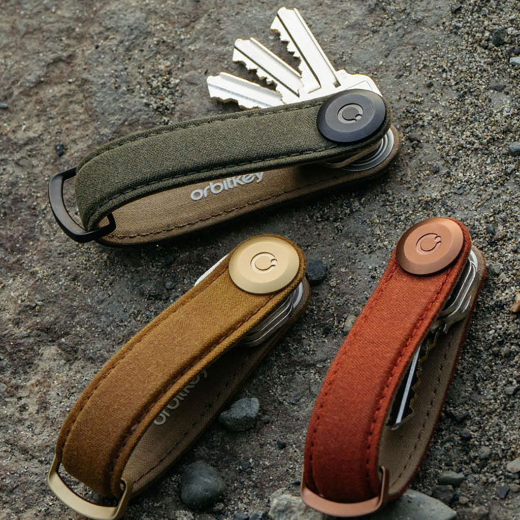 Selection of leather key organisers