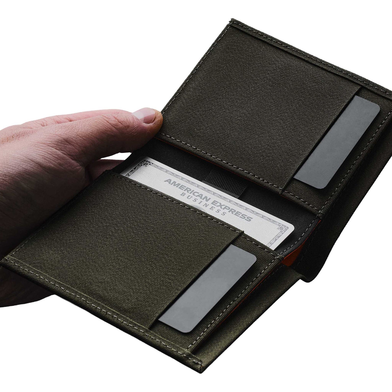 Ark Bifold Cash Wallet Alpaka AD010620521 Wallets One Size / Army Green | Axoflux 300D
